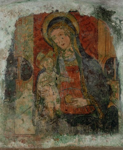 Madonna and Child by Byzantine School